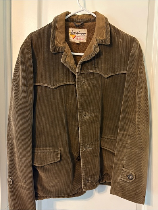 Fox knapp Other - Vintage 60s/70s Fox Knapp Corduroy Sherpa Jacket Western Workwear Size 40